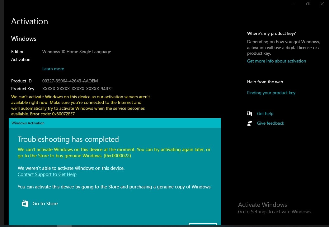 Window 10 activation error code 0x80072EE7 5f51f033-9491-4810-bcfd-4f1ff8cb56b7?upload=true.jpg