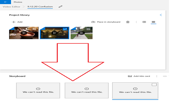 Windows 10 Video Editor: Error "These files have properties that can't be read, so we... 5f692324-620b-473e-b09a-ed49a2fc6a93?upload=true.png
