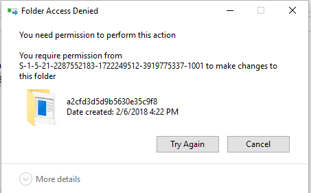 unable to delete a folder, dont know where it came from?? 5fa11c91-2341-4460-b4ba-c7d60482c401?upload=true.png