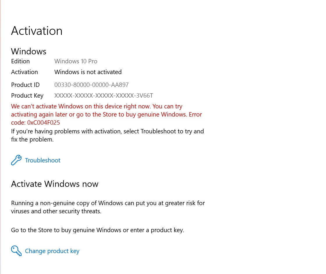 downgrade windows 10 pro then use home key