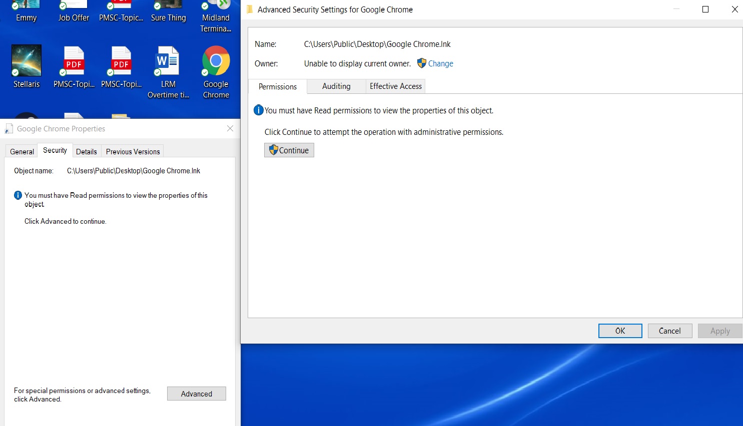 Deleted all permissions for a file and now unable to delete file 5fd5cbff-1044-40fa-b834-b9b6ea8f8f8c?upload=true.jpg
