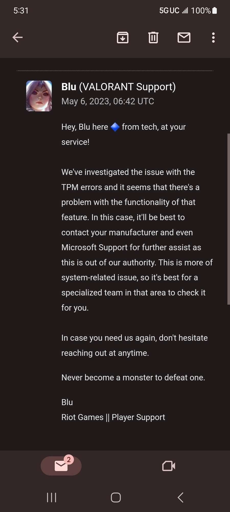 Event id 14 tpm error while playing Valorant. 5jPaPV37V2mmSQ61KwwkyAUOs2D6eWF1FgAFc7%2fq1gIilLq5j3bA1b%2fKCMNbW1iVysl8iW9JDDwBZSdtXWwh7Z5y0%3d.jpg