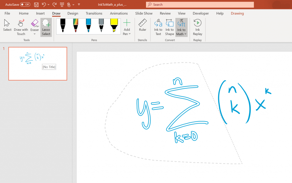 Announcing new Ink to Math feature in PowerPoint for Office 365 6-1024x643.png