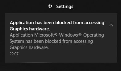 Windows Operation System has been blocked from accessing Graphics hardware. 601d0a1e-2306-4744-966c-f46618747001?upload=true.jpg