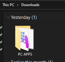 File name typed in the windows search bar opens to This PC instead of opening the file. 60d2ec9f-8fc4-4c7c-bc78-1390a930b8e2?upload=true.png