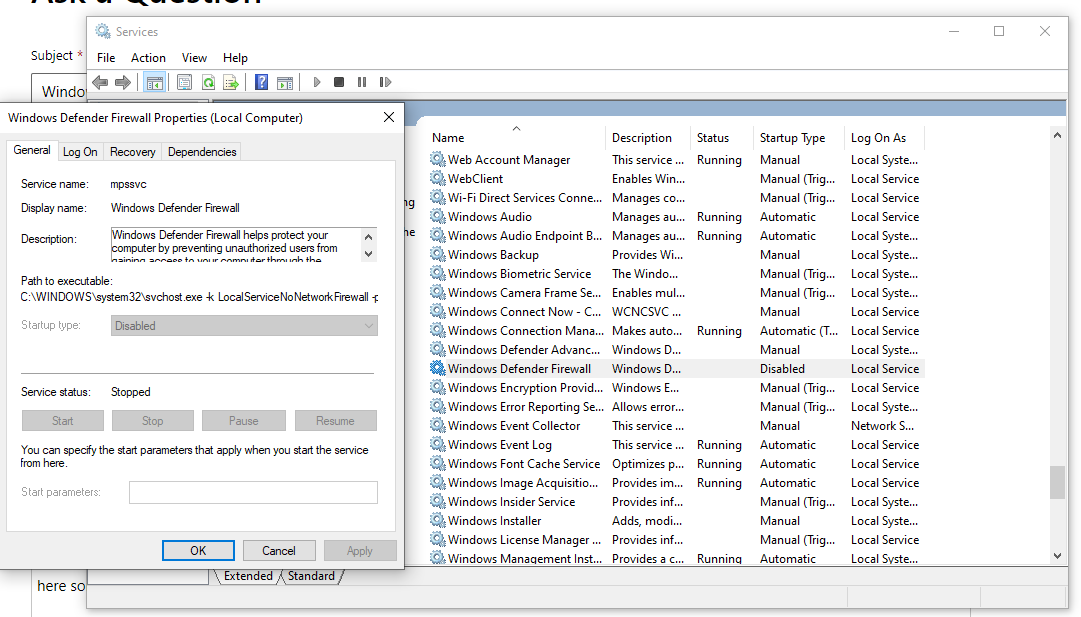 Windows Defender Disabled  cannot be started/greyed out 6157d825-0084-4a5d-9a76-8a8ac724b312?upload=true.png