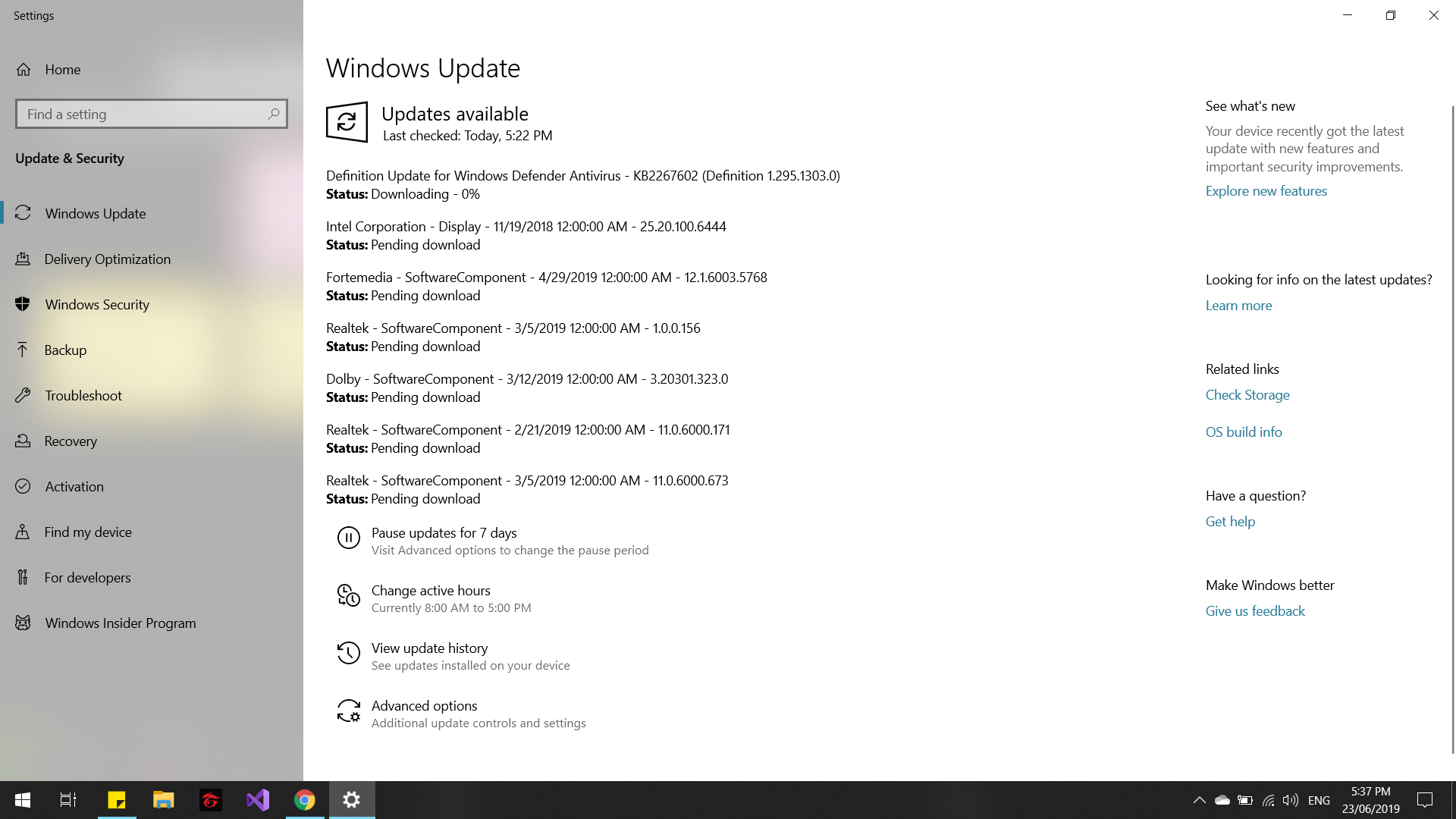 I used windows catalog for the other updates but I cant install these drivers and updates 61ebc85b-dbaf-4797-98e1-8d849ea0892e?upload=true.png