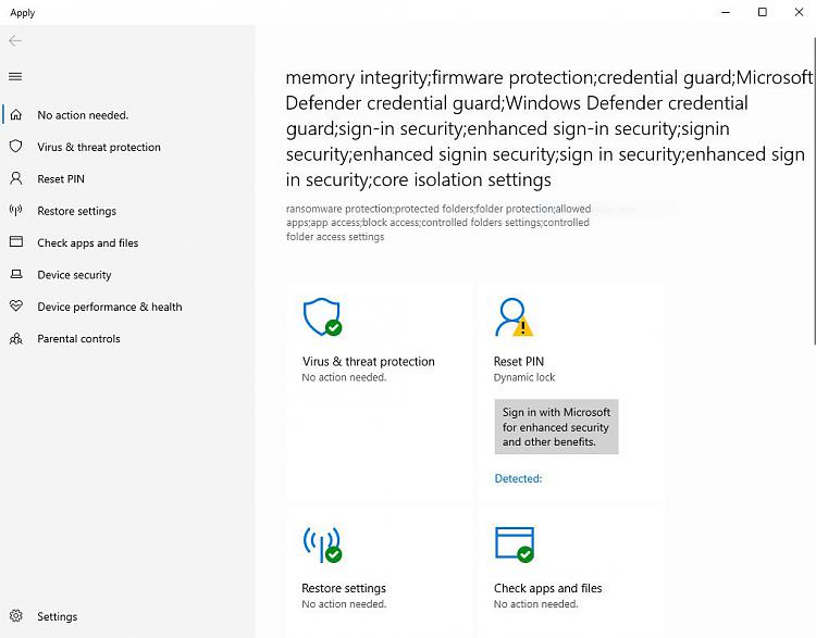 I am having a very strange problem and I can't think of a short title for it : 620398599t-strange-title-display-windows-security-menu-settings-win-10-settings-display-security.jpg