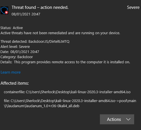 Can't remove Kali Linux ISO 62295a75-1ba9-4c97-aebd-cb4475839164?upload=true.png