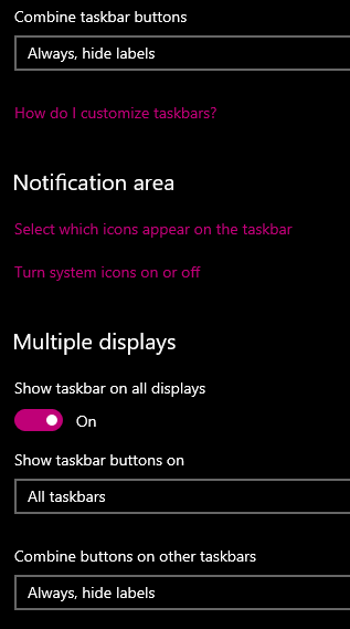 "Always, hide labels" not combining icons on taskbar 6243057f-1816-4591-8719-1d600347feb6?upload=true.png