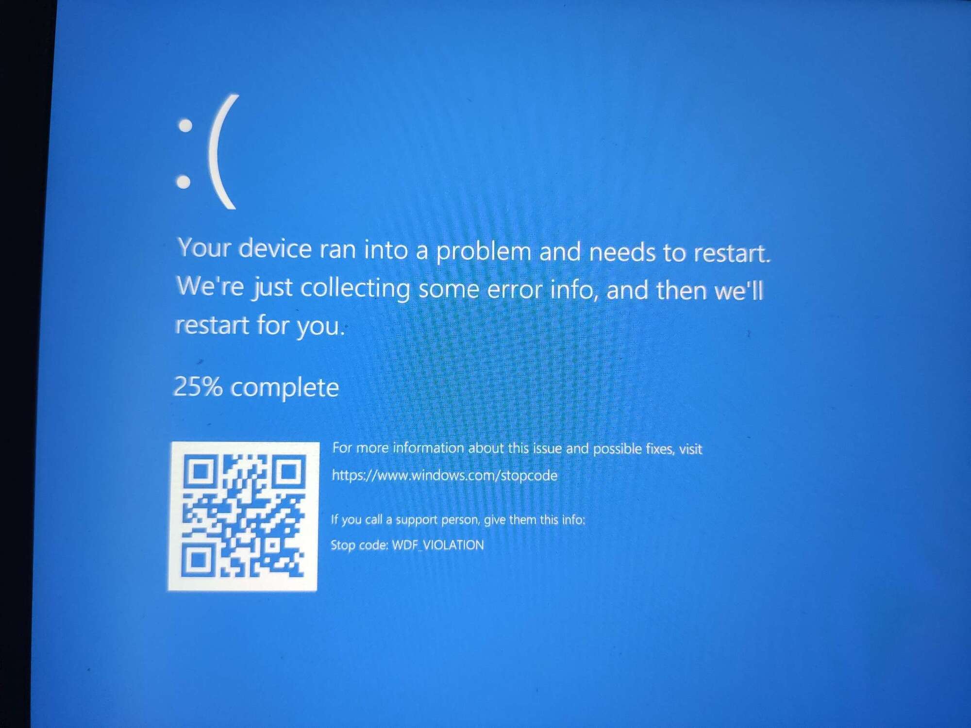 Keep getting BSOD after waking the laptop from sleep 626dad0e-de36-42a4-a853-98e72ed6537a?upload=true.jpg