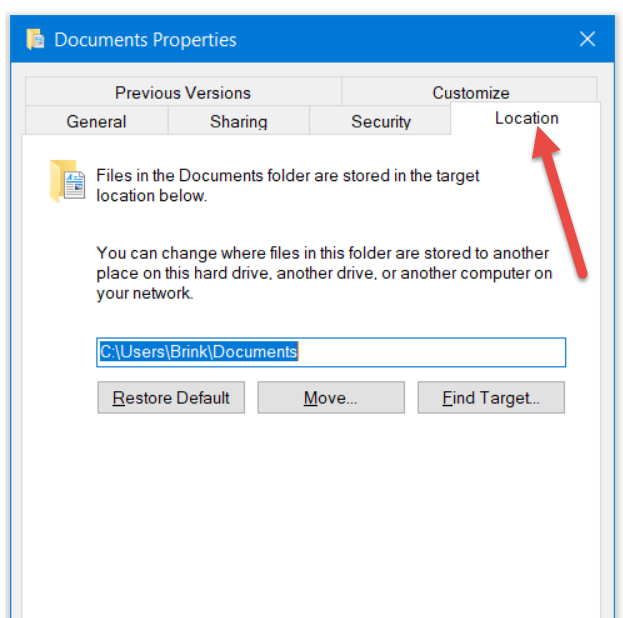 Windows Properties Location Tab is gone?! 62ab6d31-d9c9-43a9-9e69-6c9ddd5c4c77?upload=true.png