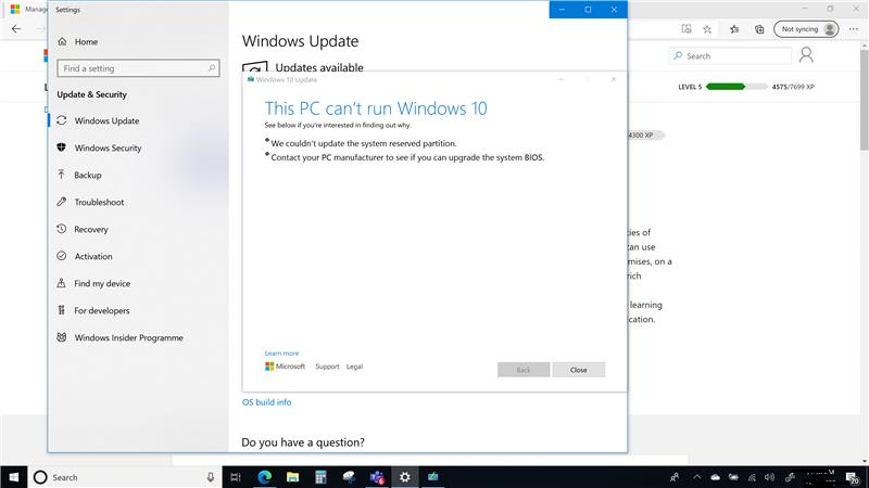 Windows could not update system reserved partition error 62ea6bb7-0178-4d8a-8ba3-9324f91f026a?upload=true.png