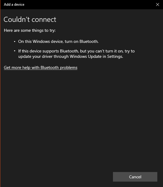 Unable to find devices using bluetooth 645fd43d-ac89-469e-ace4-de54dd01336f?upload=true.png