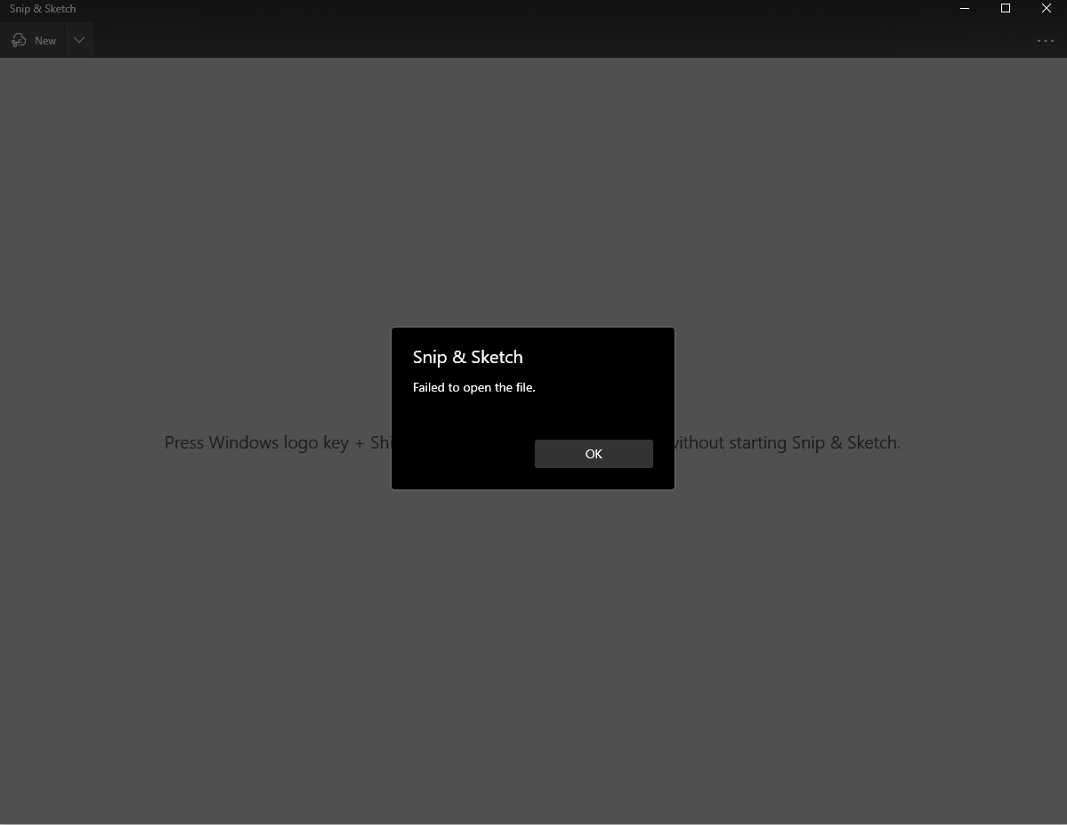 Snip & Sketch "Failed to open file" 647baff4-aa0f-4674-b1e9-1fc6de7695a3?upload=true.png