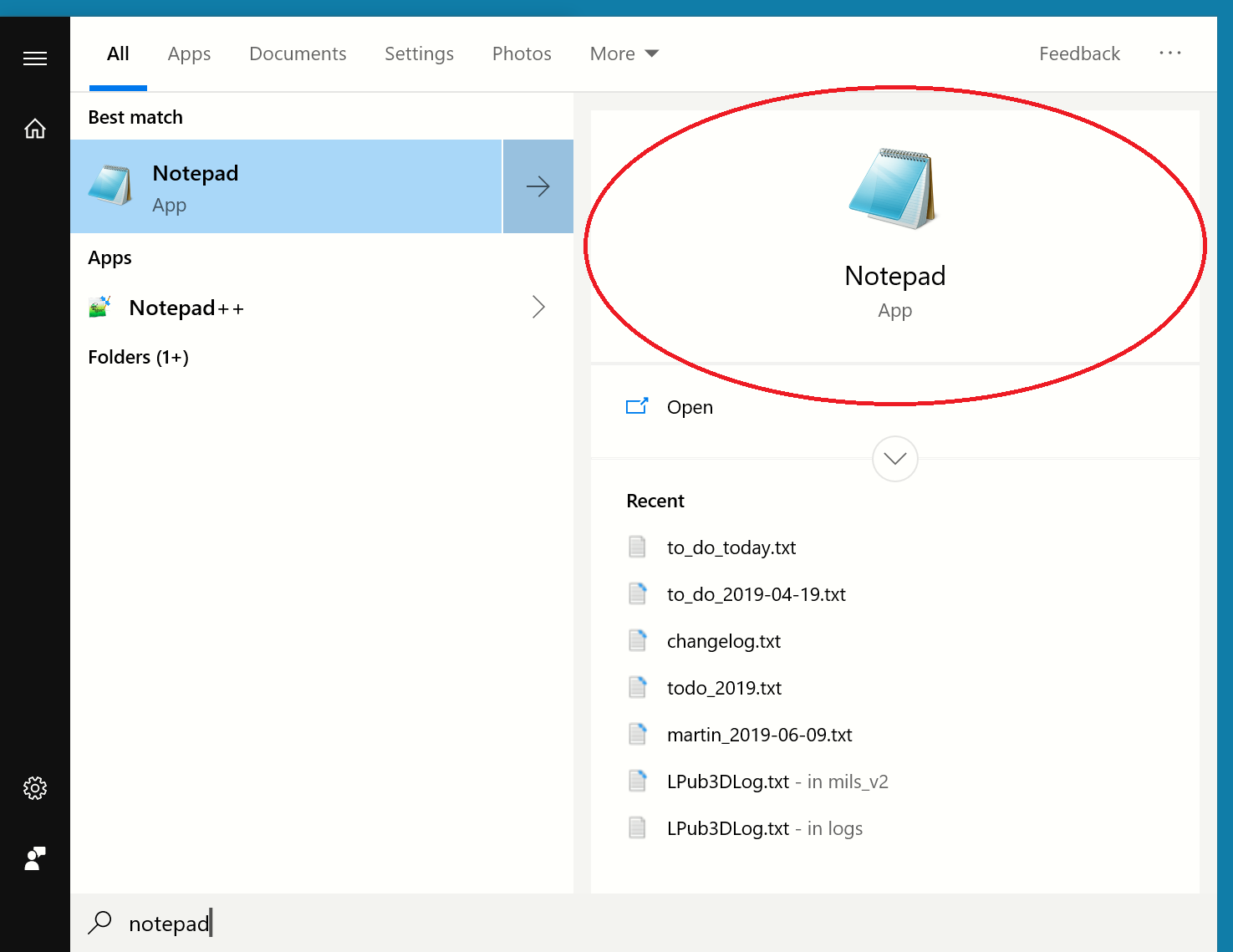 Windows 10, disable large application icon on most recently used file list 6493e403-438b-4513-91f7-805e317a54db?upload=true.png