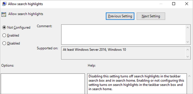 Why is "Allow Search Highlights" removed from domain level group policy but is in local... 651x316?v=v2.png