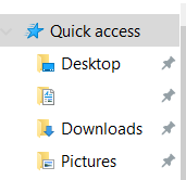 How do we duplicate core folders to appear under "This PC" to avoid having to access them... 65465d1485963461t-duplicated-quick-access-folders-error-4.png