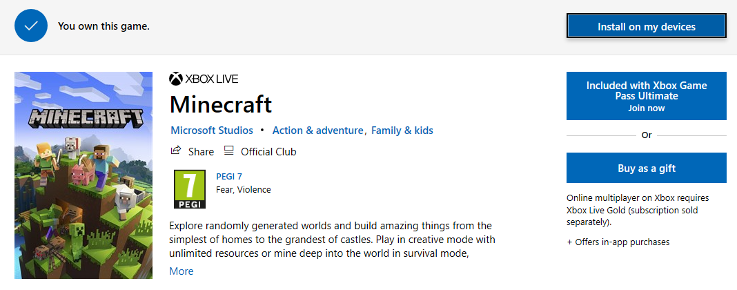 Minecraft Install Button is missing. 65ee8a7e-e149-484d-b76c-4ef3e7615cf5?upload=true.png