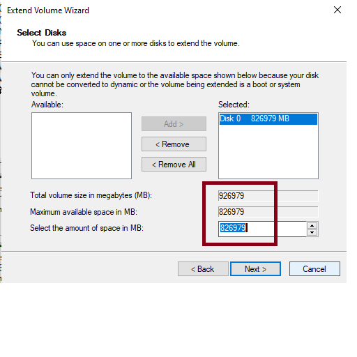 Issue to extend C drive 65f0505e-e504-4468-9718-fdcb9d15cda5?upload=true.png