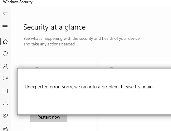 "Virus & threat protection has stopped". Unable to start. Windows 10 667da8c9-b46f-4995-bf79-24fa2cec2893?upload=true.png