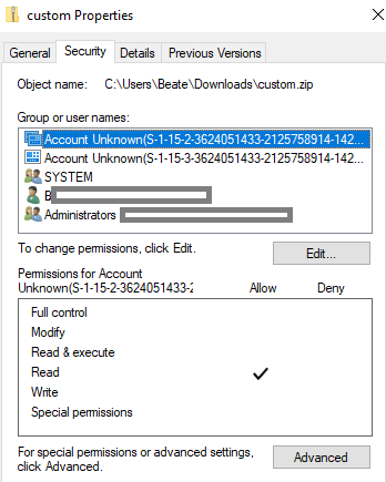 0x80004005 error when unzipping password protected archive in windows 10 6697618d-ae71-4d89-979d-3acb54fc2d8a.png