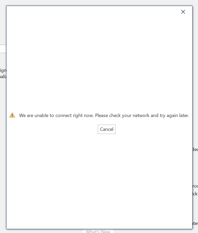 Network status erroneously says not connected 66a26a64-bad3-43a7-b8a7-f90ae8719ddc?upload=true.png