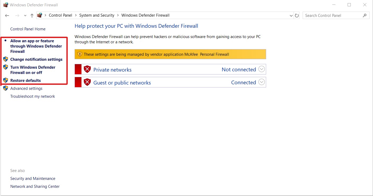 Firewall and Network Protection tab options are all greyed out 66cbfce2-a911-4377-bbf5-9048a84c2e30?upload=true.jpg