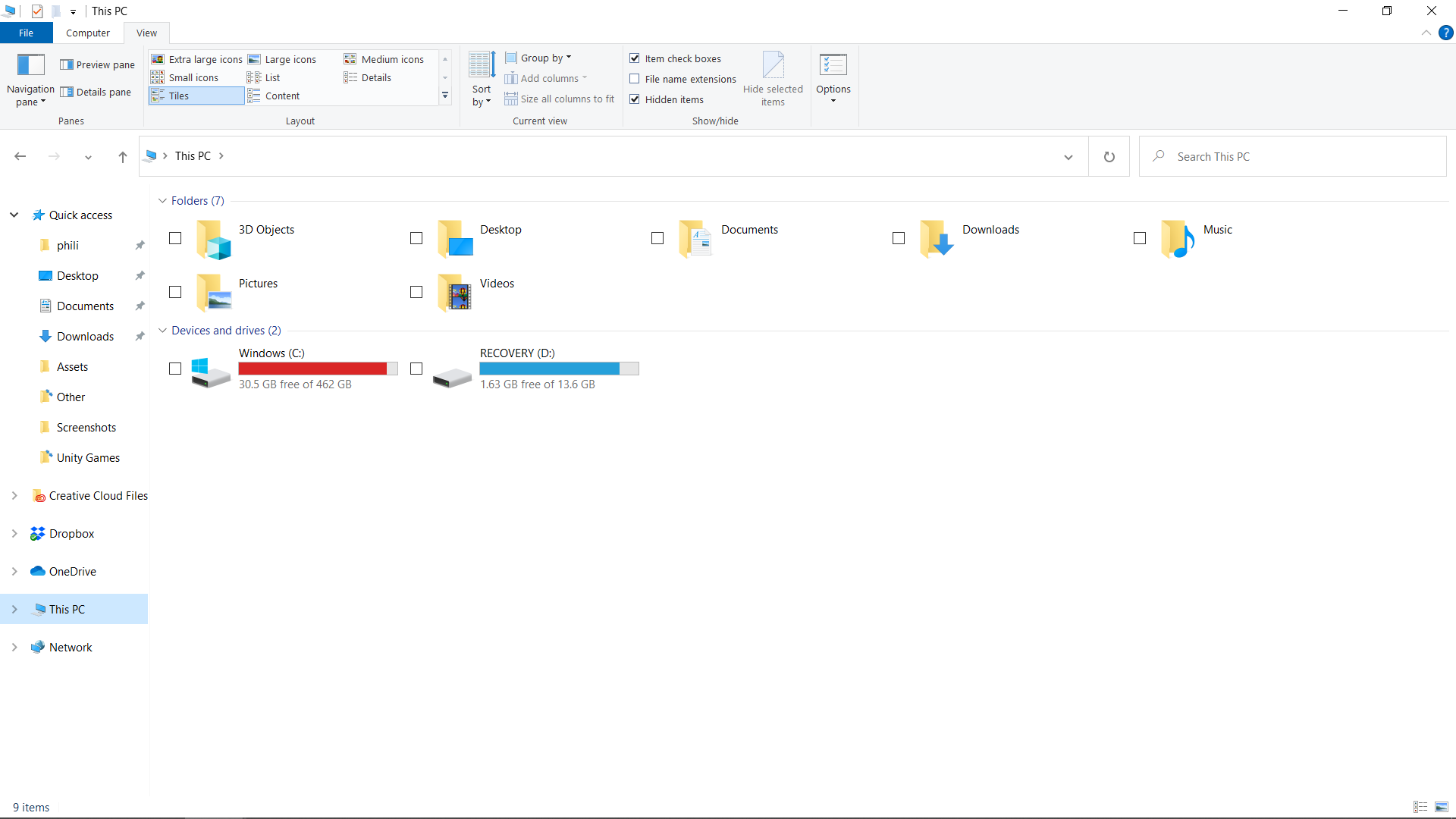 Why is there such a large disparity between the storage space shown available on C: and the... 66e221da-4a92-408e-8fa0-1130970fd02b?upload=true.png