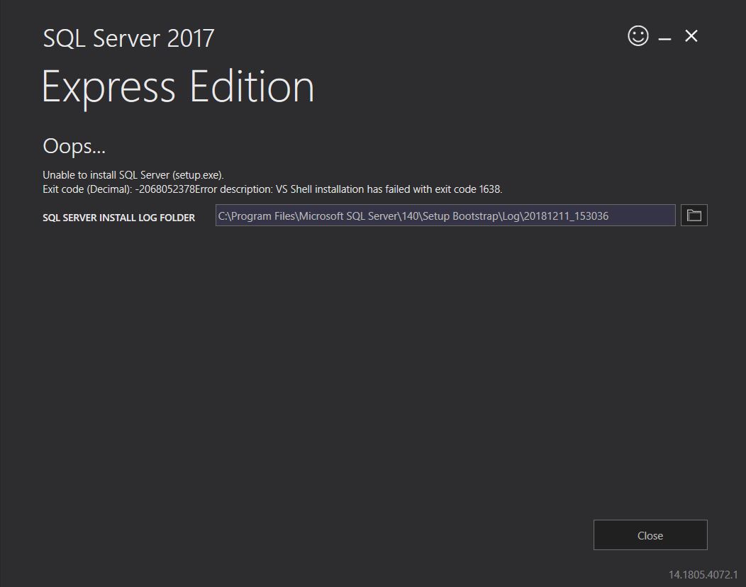 Not able to Install Microsoft SQL Sever 2017 6704f263-2fdd-48de-9cdf-88db563078ca?upload=true.jpg