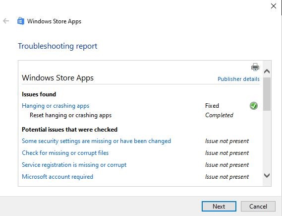 I cannot open Mircosoft Store nor any app from Mircosoft Store. 671d035a-f9a6-4c77-8a94-14834efb849a?upload=true.jpg