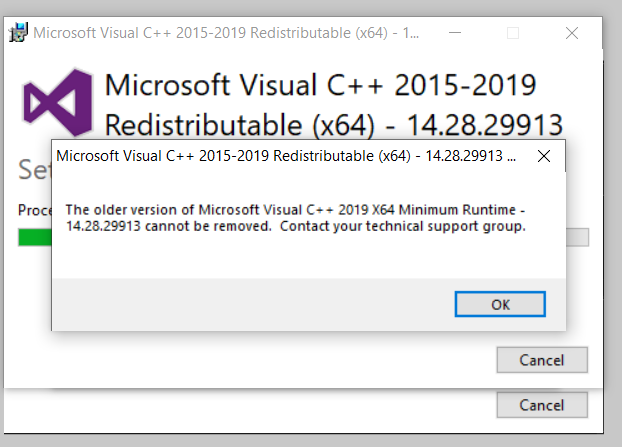 Problems installing Microsoft Visual C++ 2015-2019 Redistributable X64 674e7a40-26db-406b-9503-3dc1c1fe8272?upload=true.png