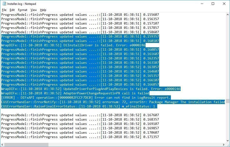 Cannot install GPU device drivers. One of the installers for this device cannot perform the... 67d13cfa-1657-4c80-b76b-d31947c91712?upload=true.jpg