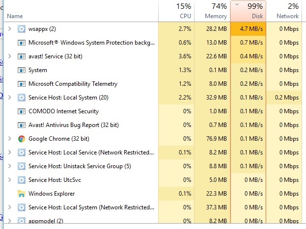Memory usage 99% of 16GB but it's not if I add up everything in task manager 67f58f1c-6540-4fa3-ab46-2e51a5419881.jpg