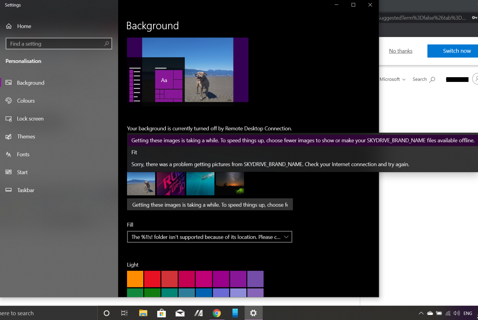 Drop down menus on personalize screen don't show properly 6833218a-1c8d-4b7f-a8bc-e8d6b6f358bc?upload=true.png