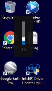In windows 7,  Before inserting login password, on left upper welcome screen language... 68382d1485964149t-volume-indicator-upper-left-screen-vol-bar.jpg