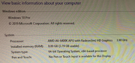 Window 10 Pro March 2020 Update, Showing less memory 68a97840-7e5a-48ec-a009-22058e593522?upload=true.png
