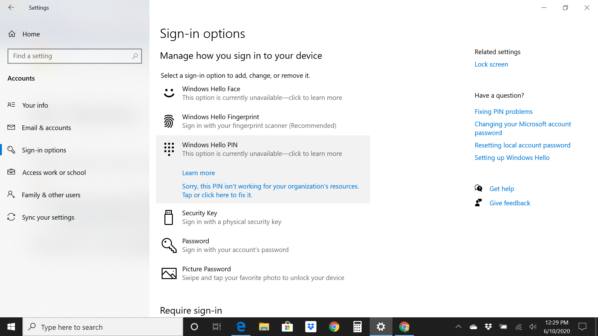 I want to change the PIN I use to sign-in to Windows, but get the message "this option is... 68e30996-2c55-4f6c-a9fe-3eec075a939e?upload=true.png