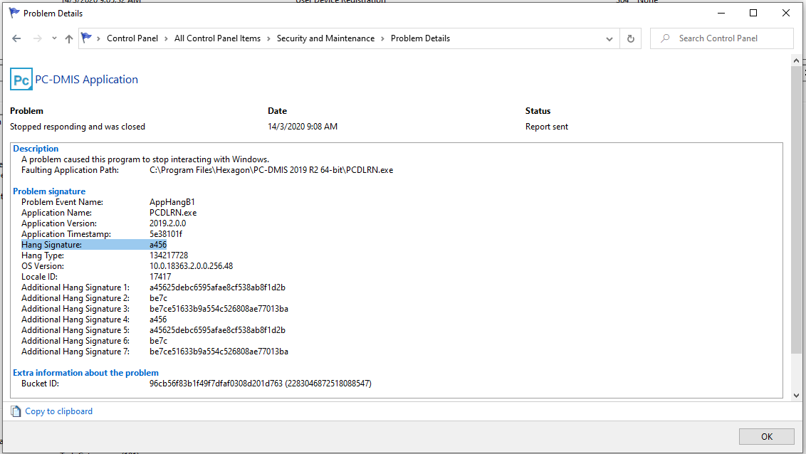 Windows Hangs while running macros from PC-Dmis metrology Software............. 692081c6-3285-471c-82ca-0ea00d015a68?upload=true.png