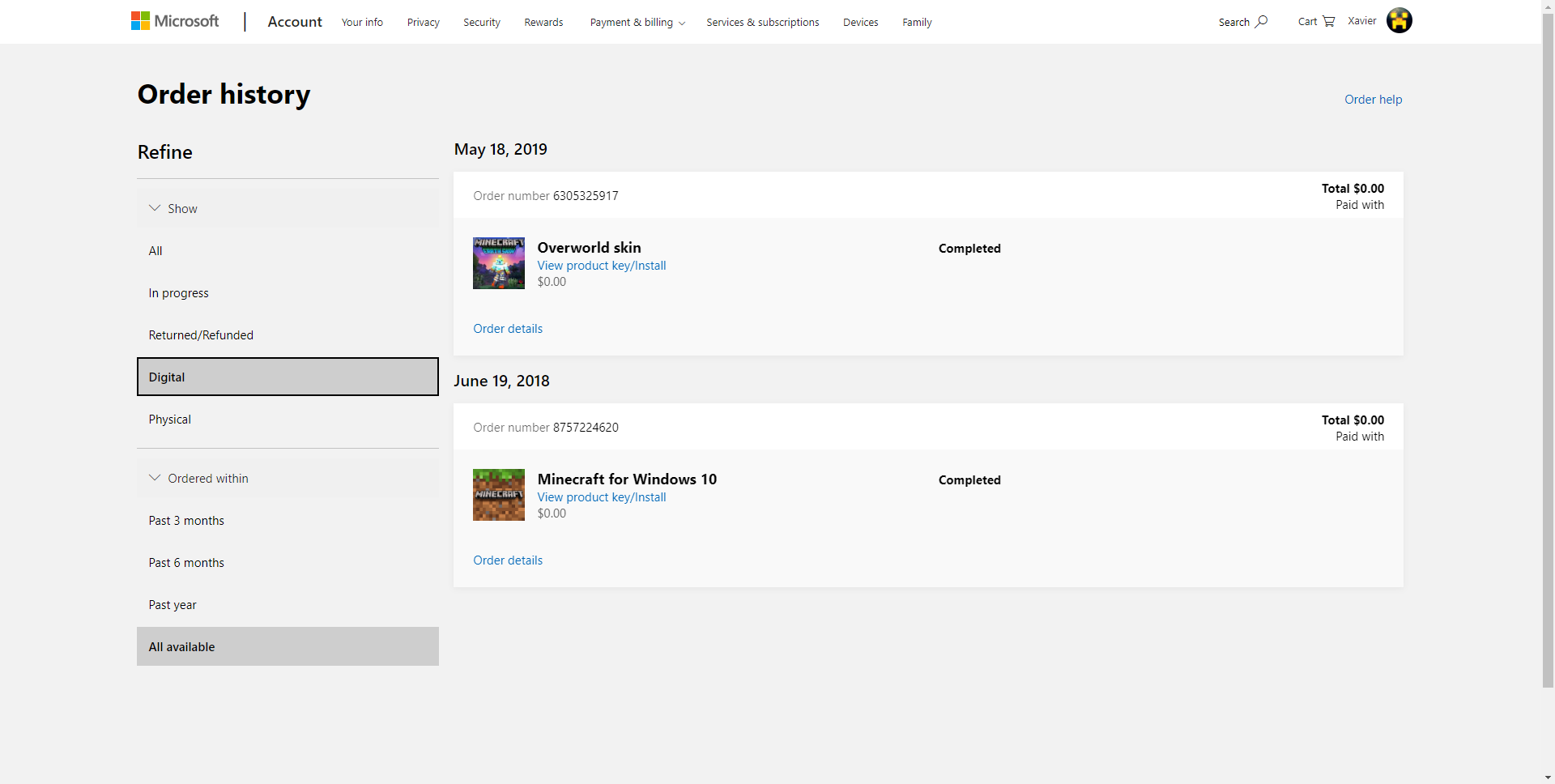 Cleaned Out Computer And Can't Re-Redeem Minecraft Windows 10 693300c4-c350-4eeb-8318-788ff7091c6e?upload=true.png