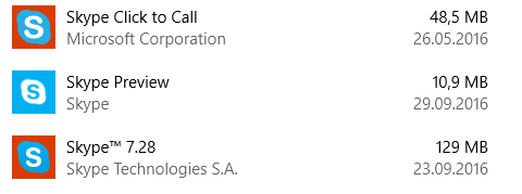 2 Skype installs - version 7.9 and version 8.58 6990d566-a299-473f-ba5c-56546ce4d6db.png