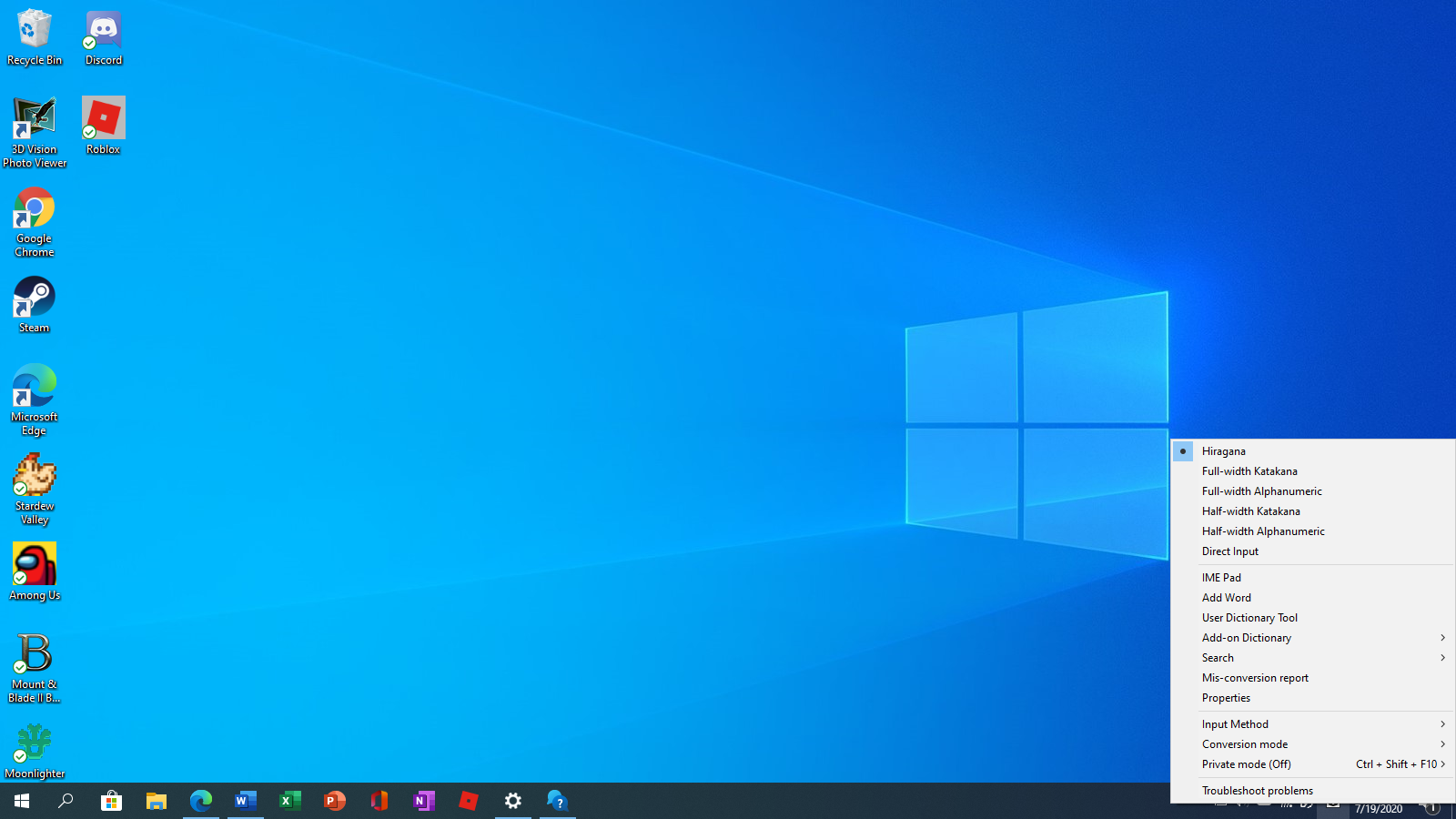 IME Keyboard Right Clicking brings up Ugly Grey tab, how to make it match the taskbar color? 6a0c260d-baab-42ad-8d9e-c40b85f037f6?upload=true.png