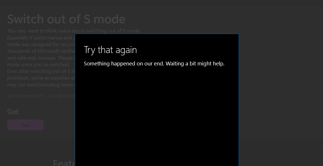 Is it a good idea to switch out of S Mode? I am unsure of what will happen if I switch out.... 6a31fed1-c3e1-4d1e-880e-26c92a6d8a8b?upload=true.png
