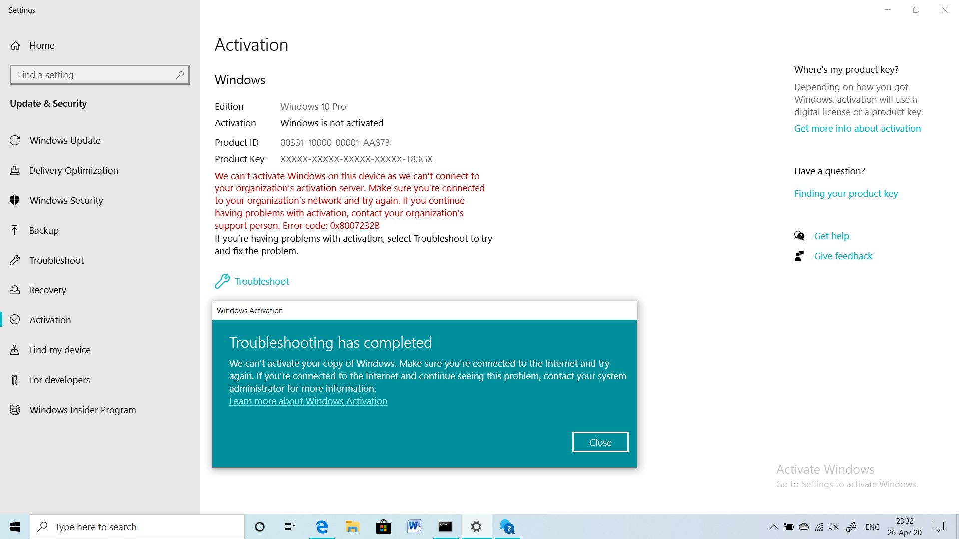 trying to activate windows but I cant 6a48d849-603a-43d9-91ac-e575bf6f458a?upload=true.png