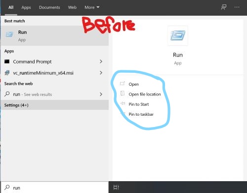 Run, Command Prompt, and Control panel has disappeared 6a9066fb-7c70-4971-ba1c-22feac741892?upload=true.jpg