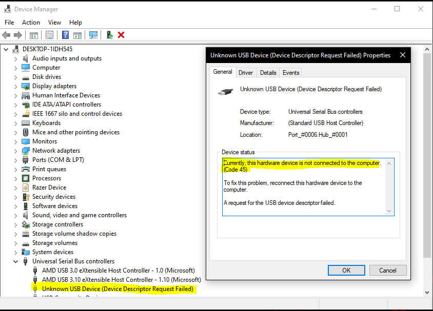 USB Error Code 45 Device Descriptor Request Failed Constant Reconnecting 6ace7231-830f-4e97-9295-2cd957857432?upload=true.png