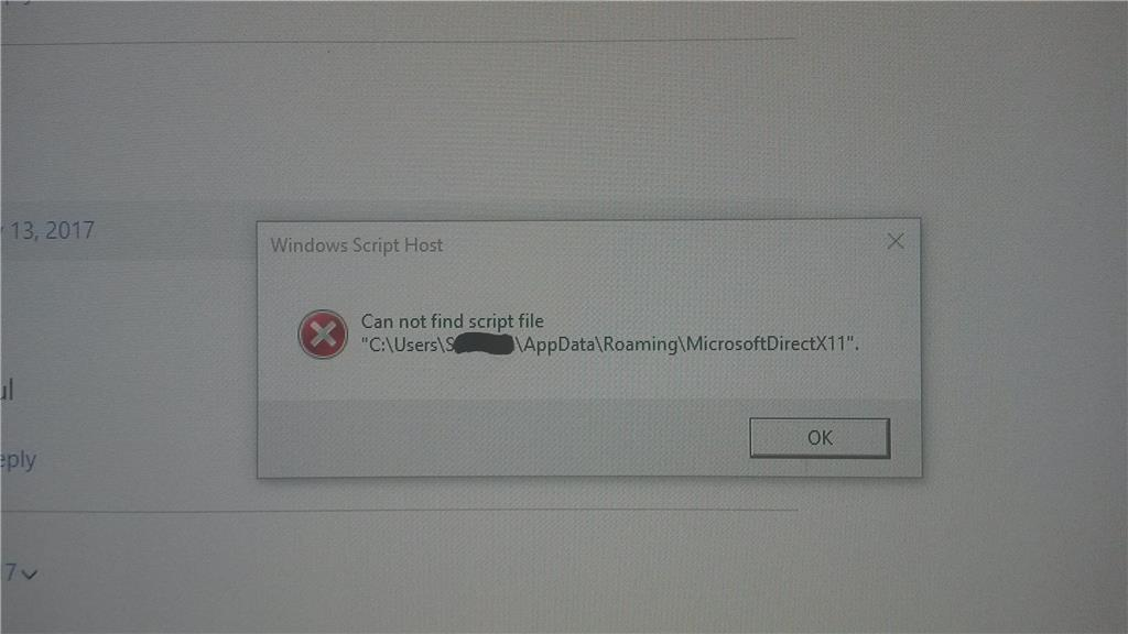 Cannot find script file'. 'C:\Users\SM\AppData\Roaming\MicrosoftDirectX11 6b0c01c8-be86-4828-9249-aefecd5adea5?upload=true.png