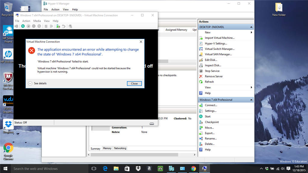 Virtual Machine could not be started because the hypervisor is not running server 6b44dcbf-851a-407b-8e6a-1860efc4d936.png