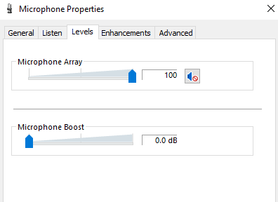 How do I get rid of this red mute microphone icon? 6b967035-65e1-42f1-b354-2489c6edb84c?upload=true.png