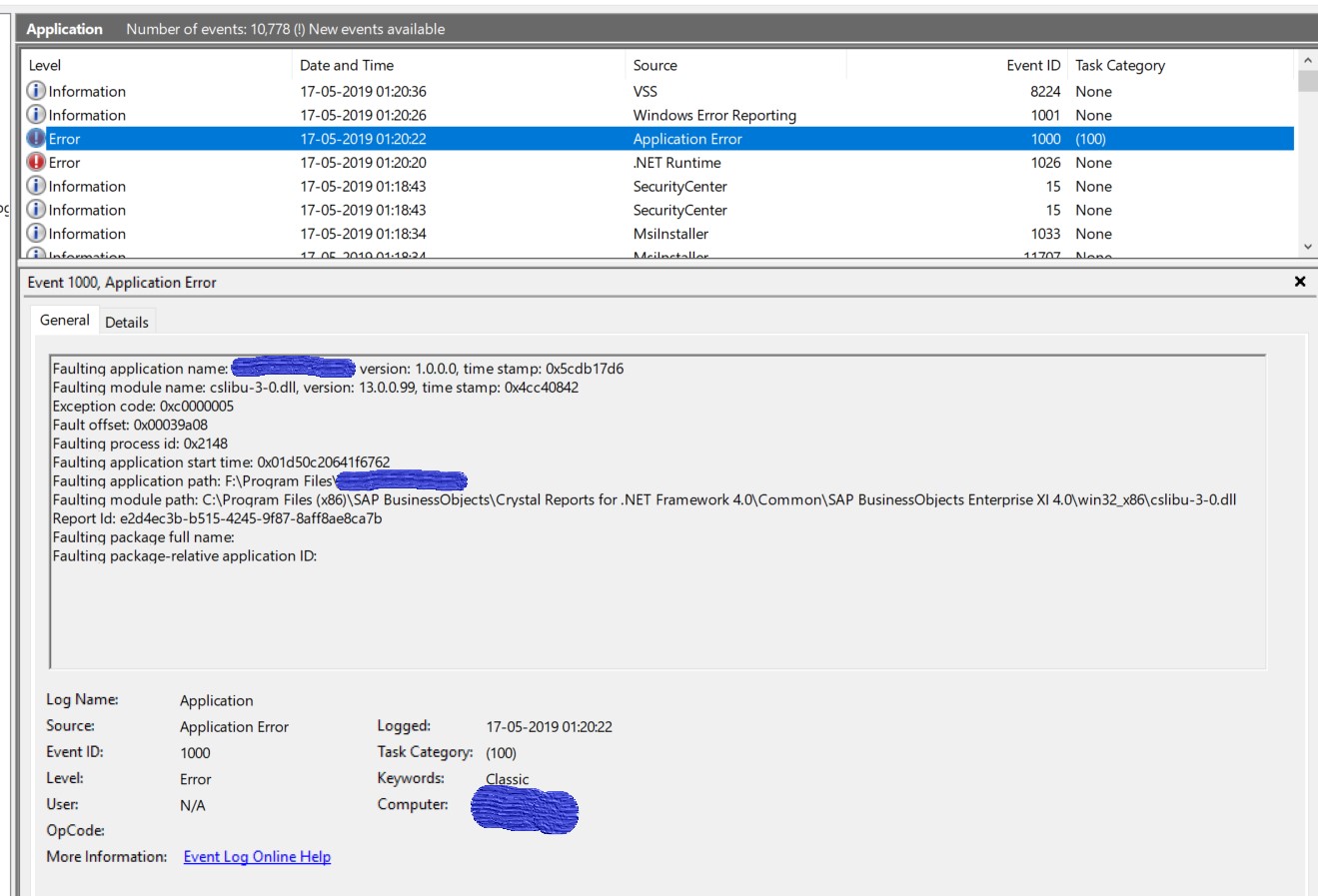 Crystal Report : Operation not yet implemented 6baaaf58-fdb0-4264-bc36-0faa4824faec?upload=true.jpg